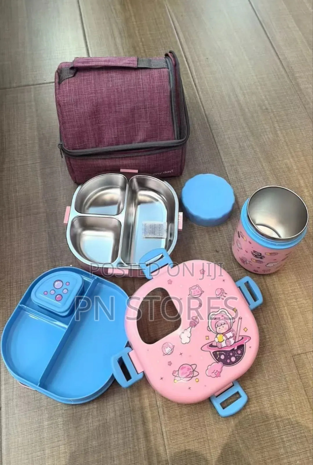 Stainless Steel Soup Box and Lunch Box With Bag for Kids
