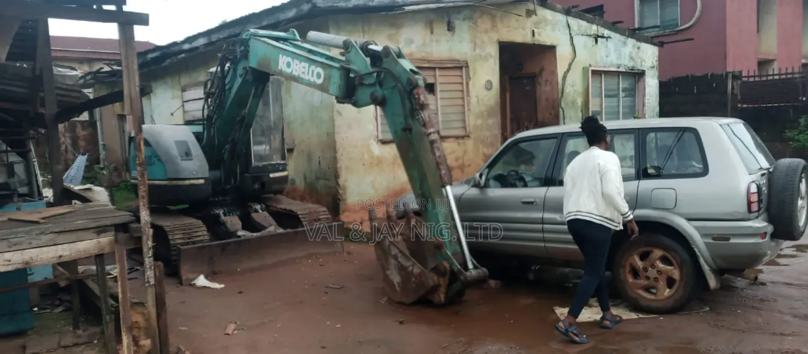 Kobelco Mini Excavator Sk75ur - Foreign Use