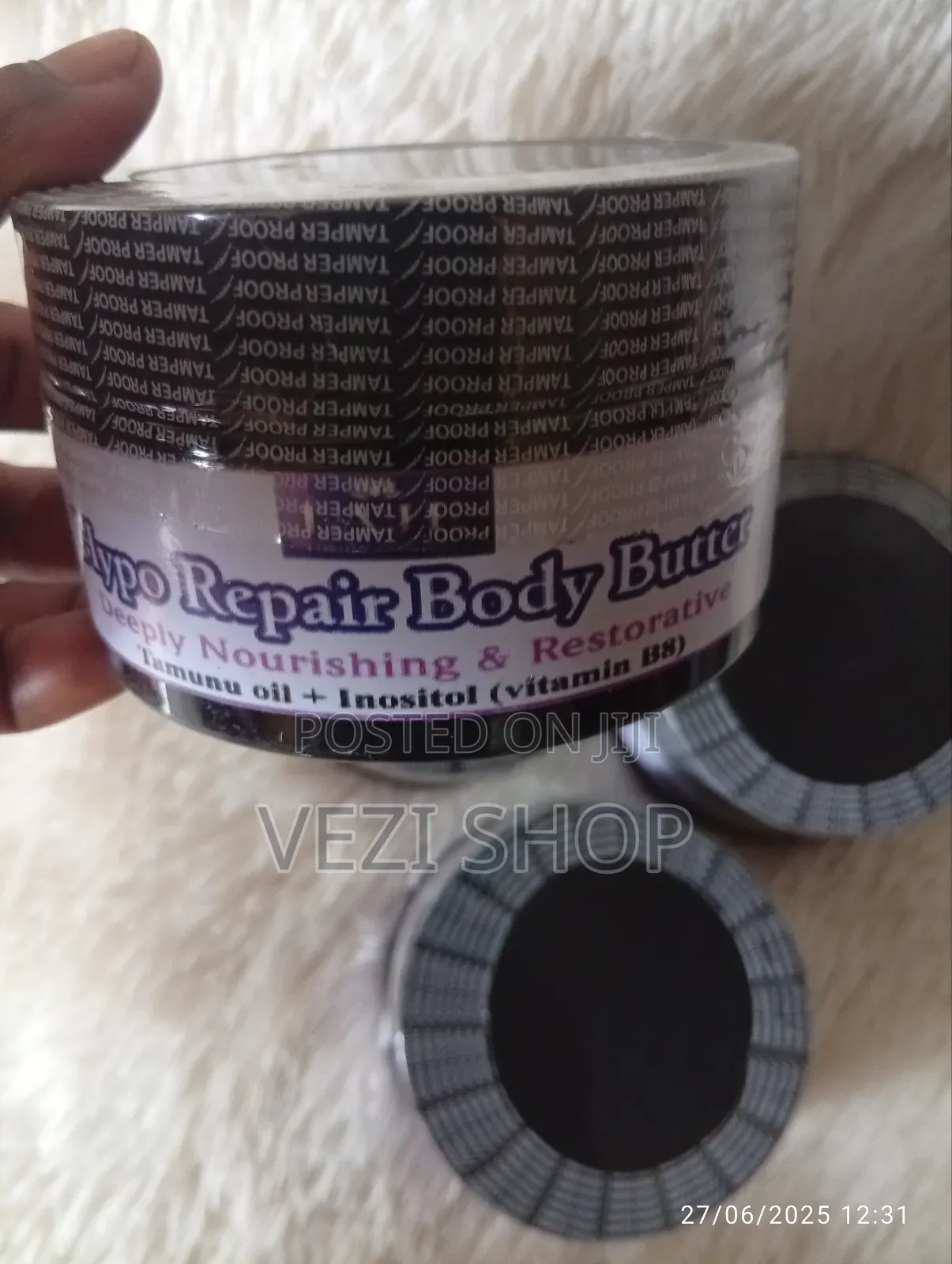 Organic Hypo Repair Body Butter: Restorative Nourishing
