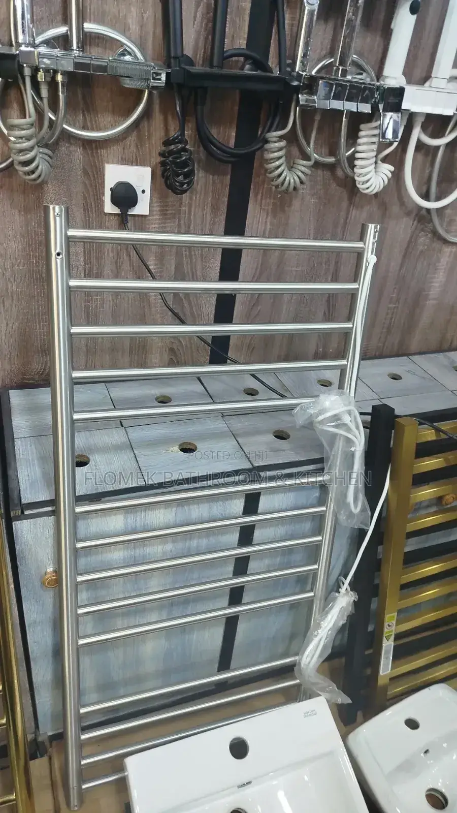 Round Rod Towel Warmer/Electric Towel Heat