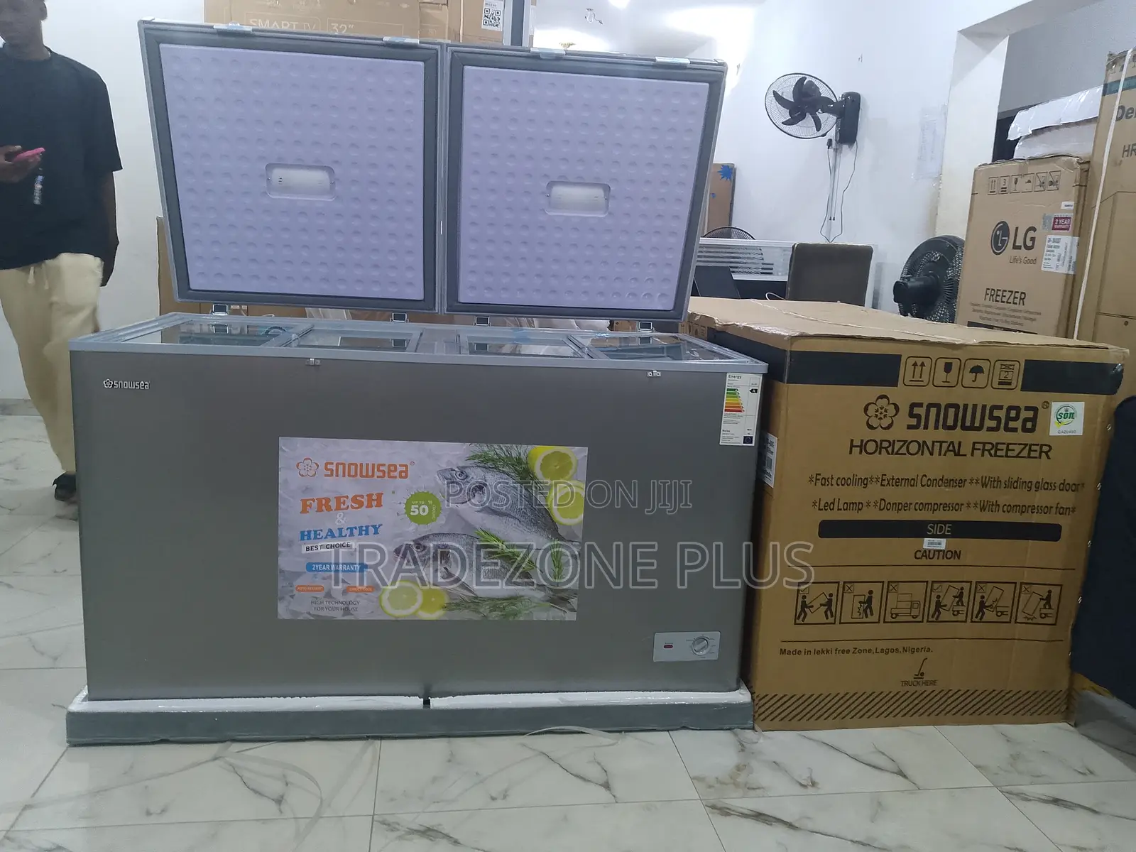 Snowsea 420-Litre Deep Freezer Bd-600g