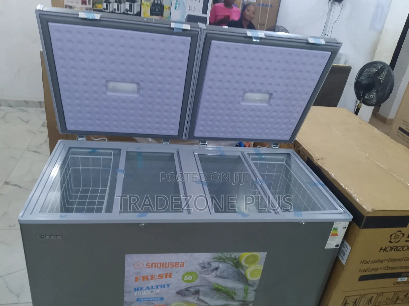 Snowsea Chest Freezer Bd-600g With Large Capacity