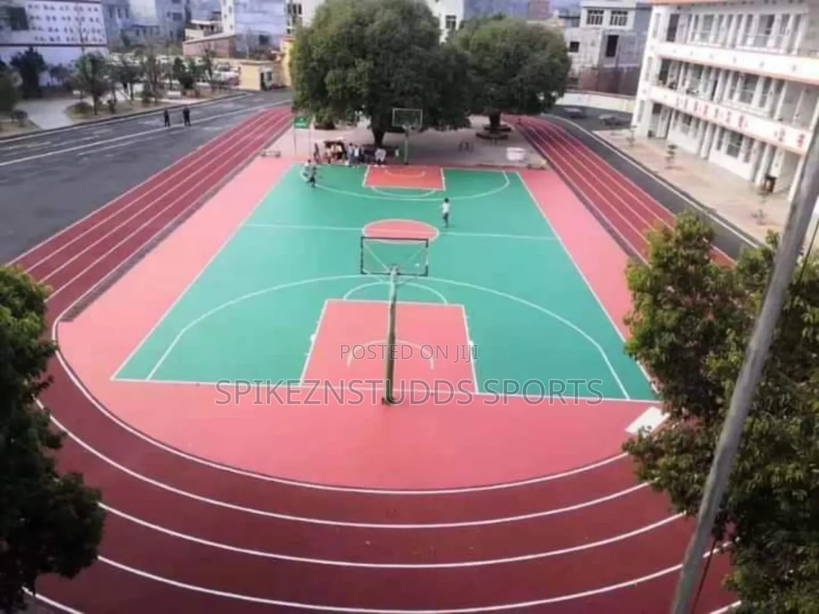 Athletic Tartan Track Construction