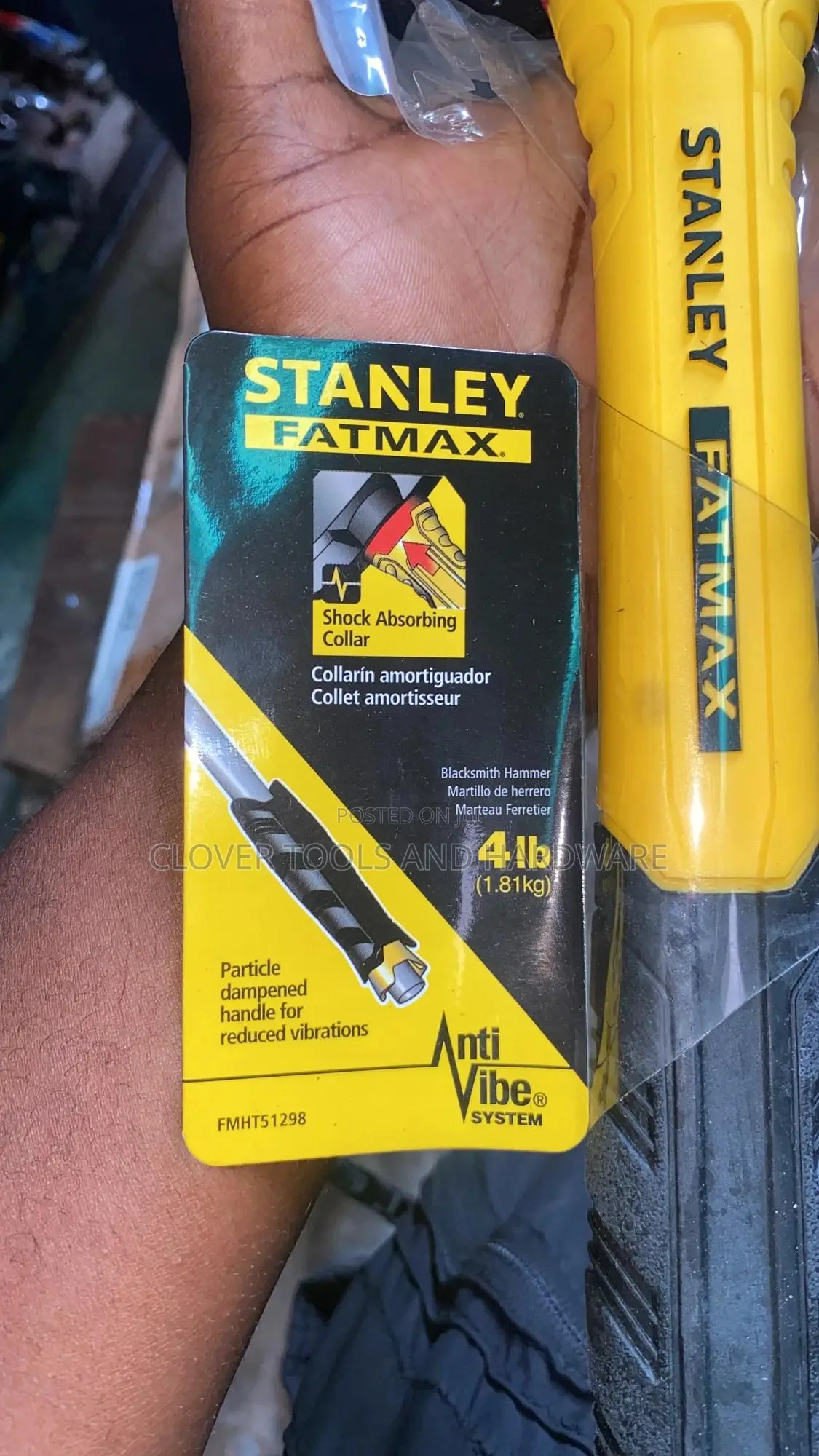 Stanley Fatmax Anti-Vibe Engineer Sledge Hammer