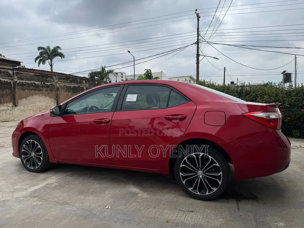Toyota Corolla S Plus 4dr Sedan (1.8L 4cyl CVT) 2014 Red