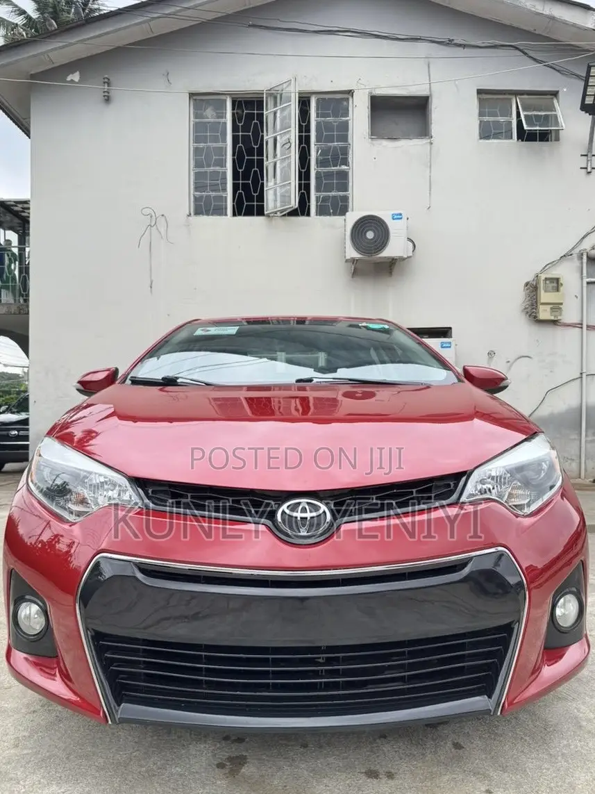 Toyota Corolla S Plus 4dr Sedan (1.8L 4cyl CVT) 2014 Red