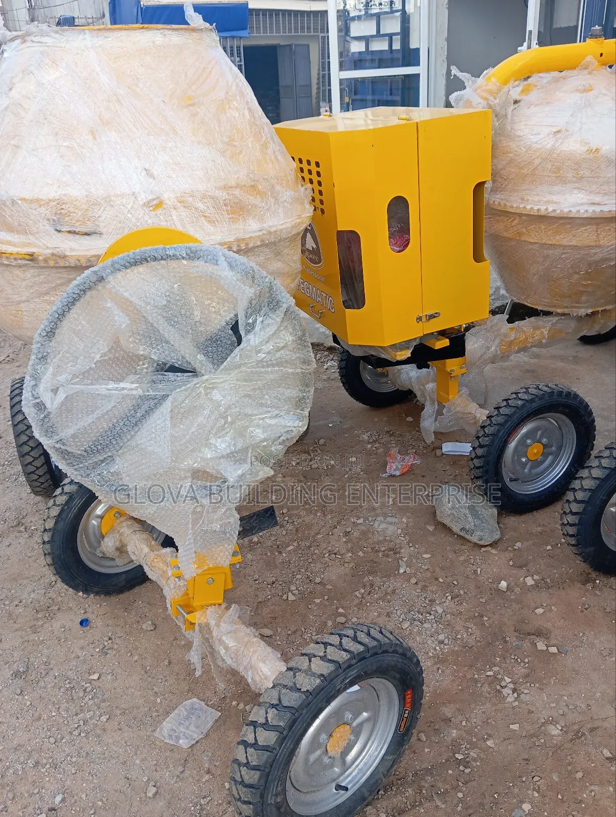Water Cooler Heavy Duty 600liter Concrete Mixer