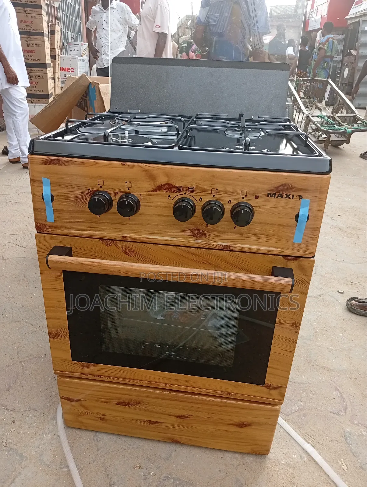 Maxi Cooking Standing Gas 4 Burner