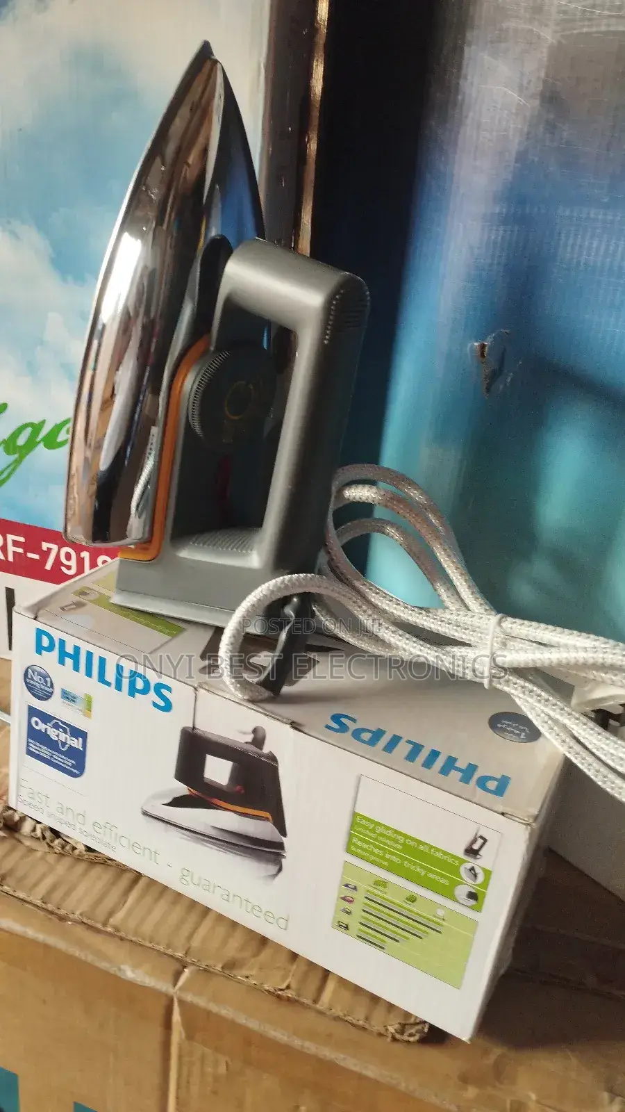 Philips Classic Dry Iron - Hd1172 Grey