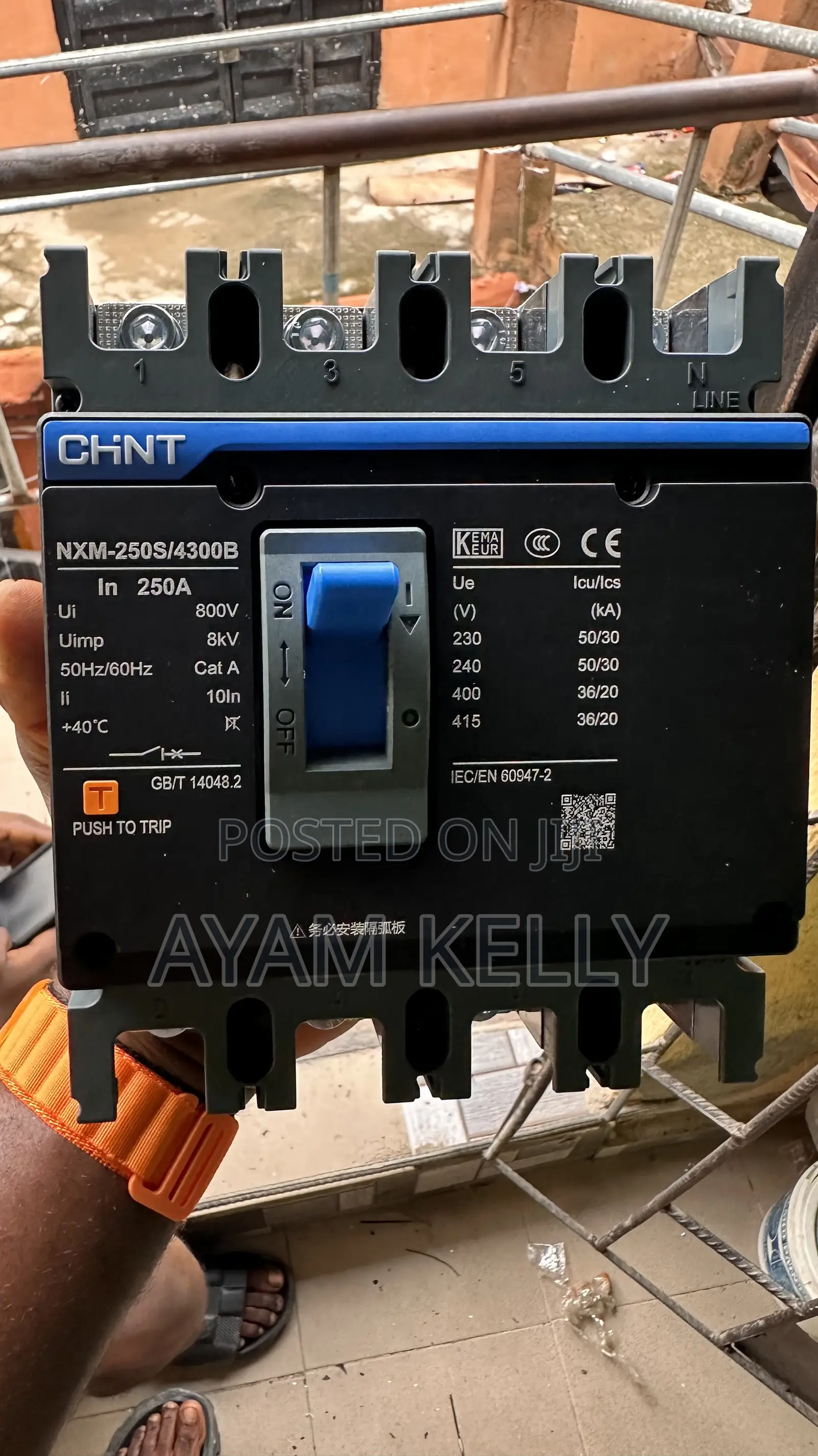 Chint 250amps 4pole