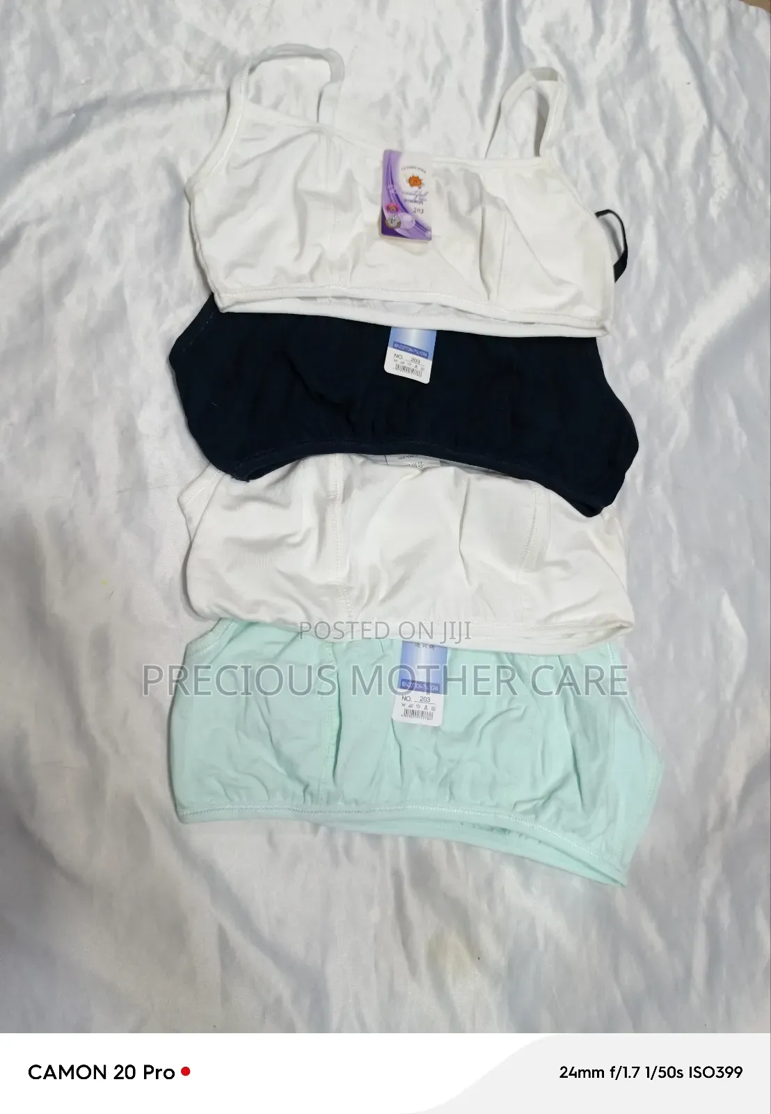 Cotton Children and Teenagers Crop Top 4pics