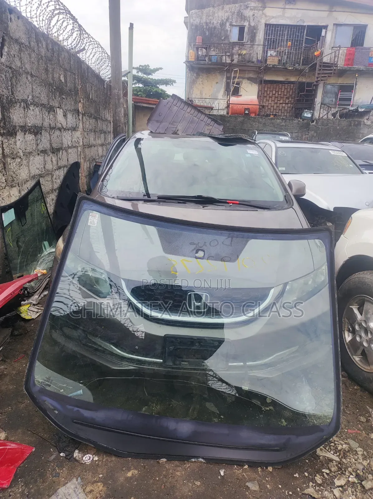 Honda Civic 2014 Windscreen Glass Perfectly Installed We Fix