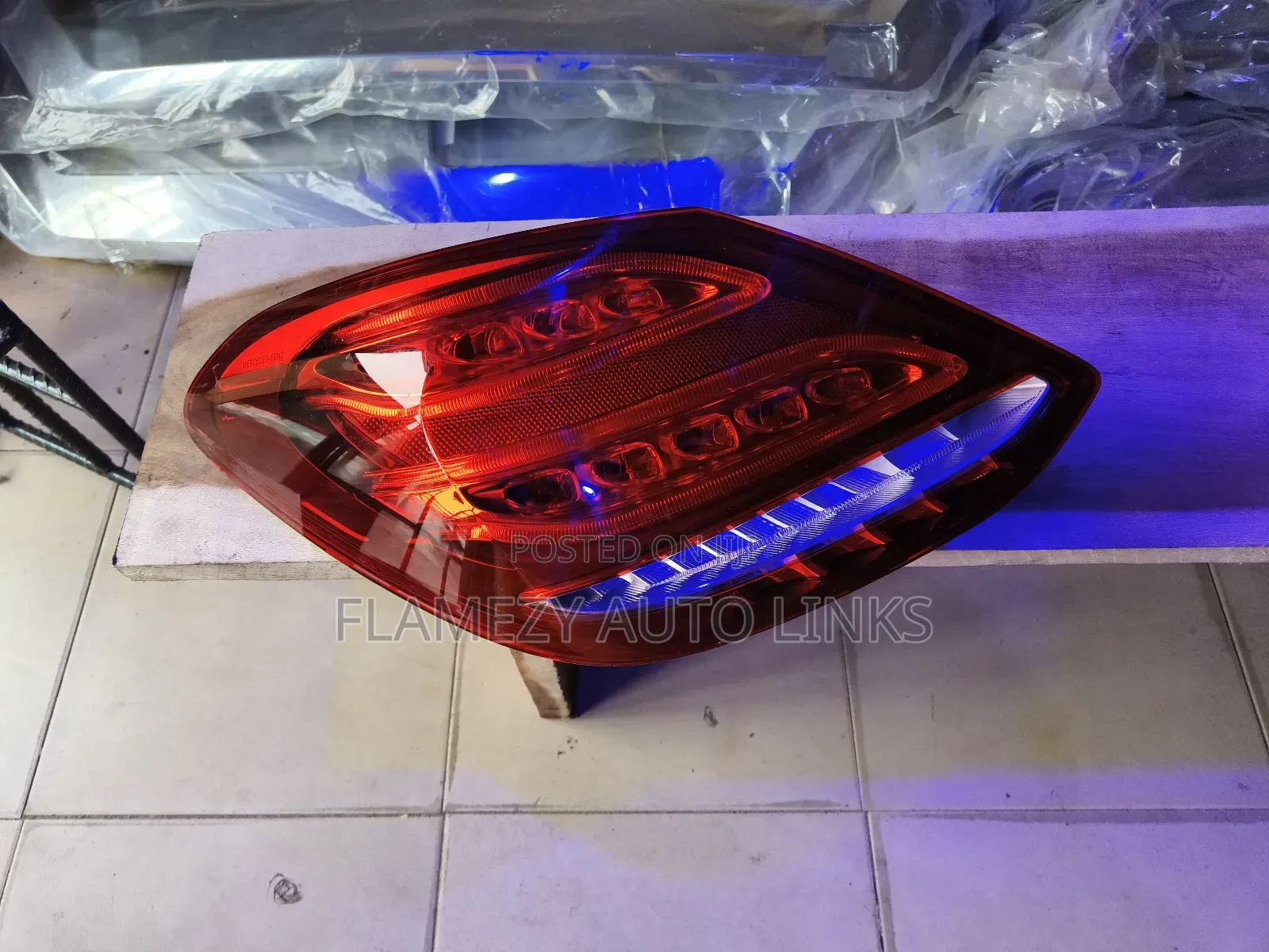 Rear Light For C300 2015 Led Europe