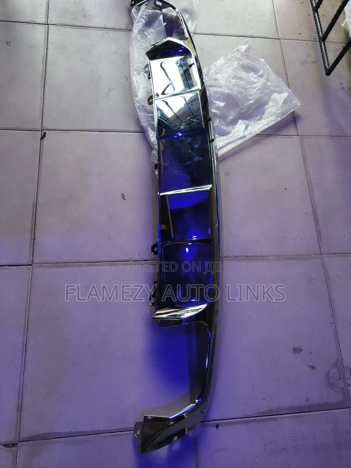 Back Bumper Stainless For Glk 350 2013