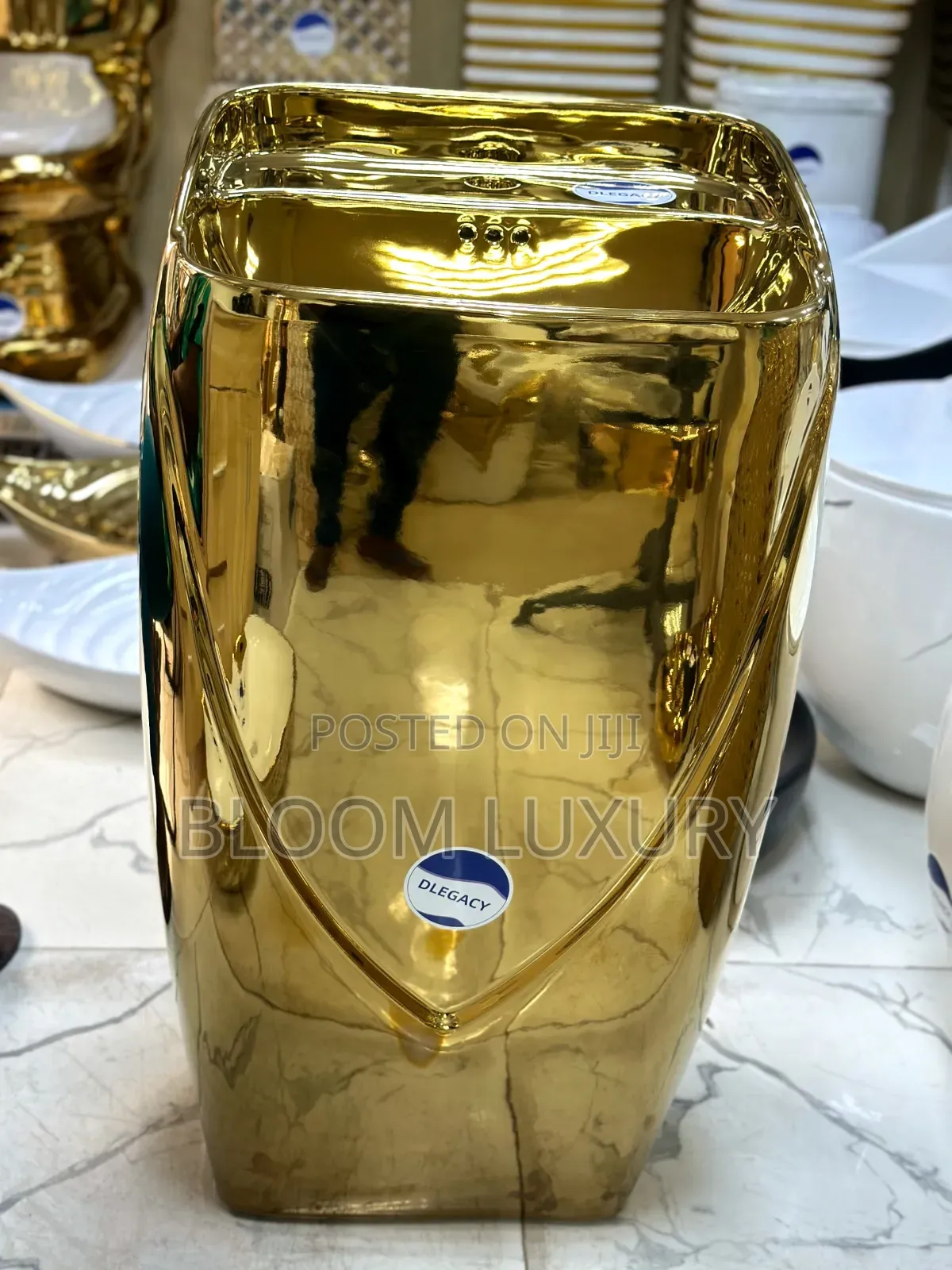Gold Wash Hand Basin
