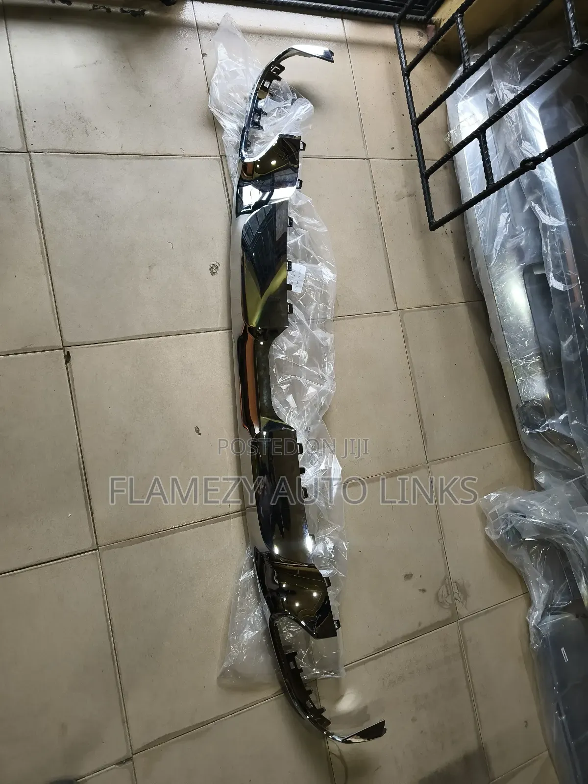 Back Bumper Stainless For Gle 43 2018