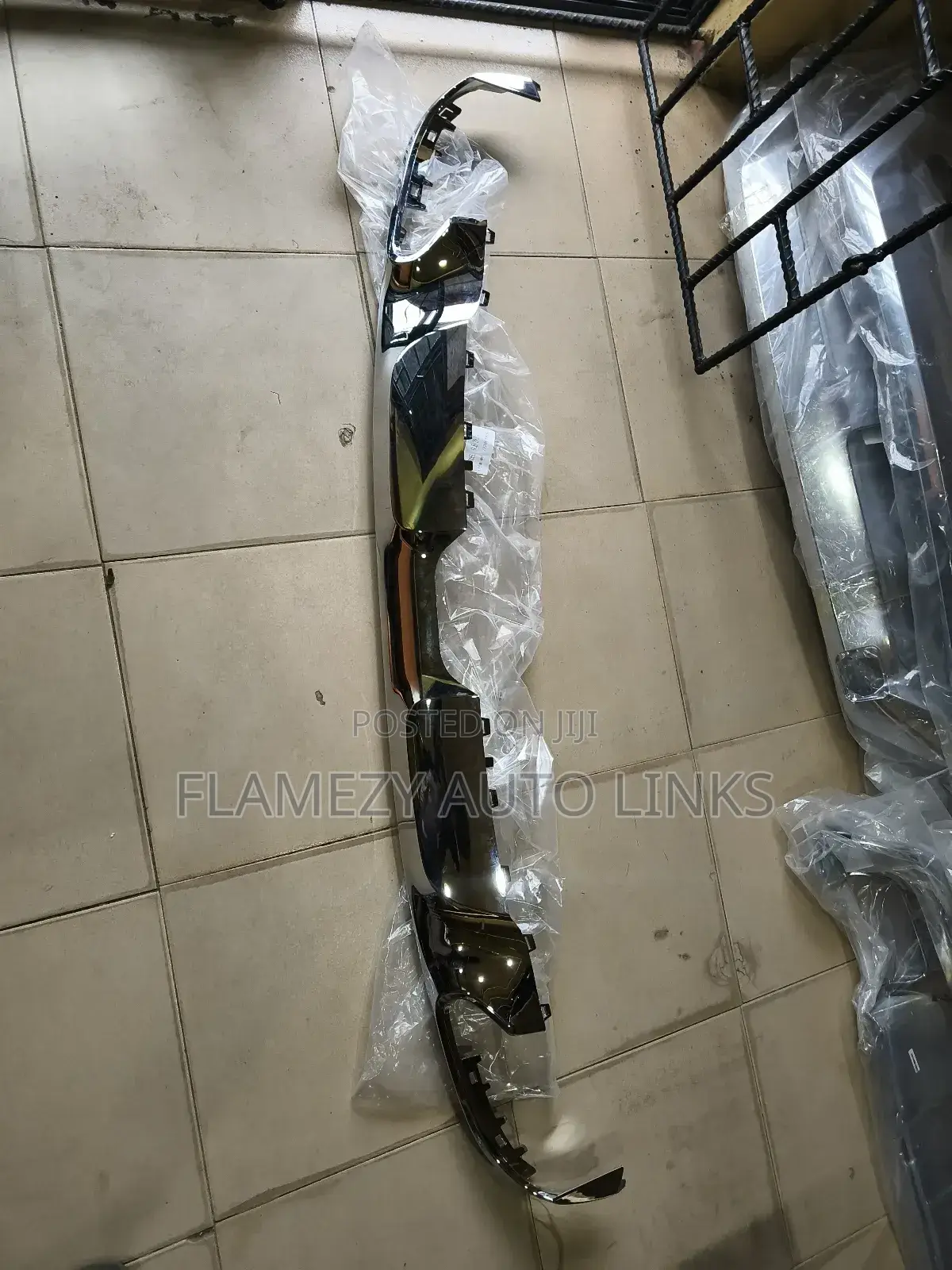 Back Bumper Stainless For Gle 43 2018