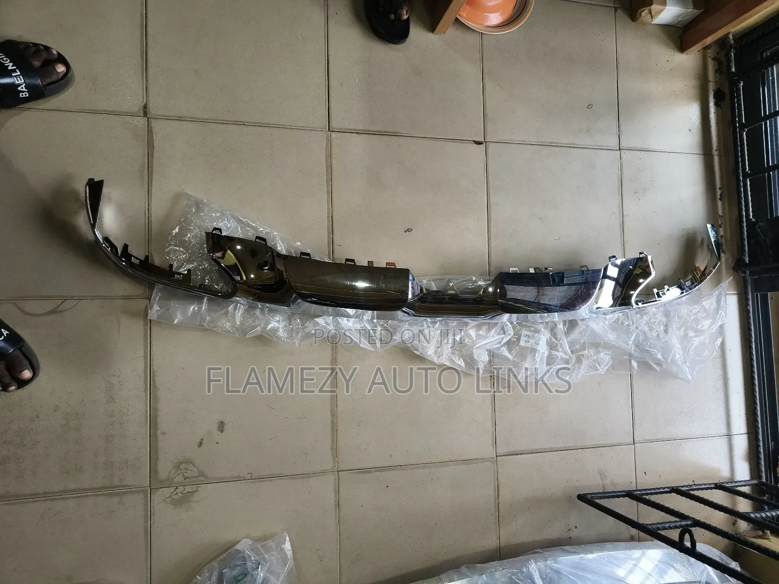 Back Bumper Stainless For Gle 43 2018