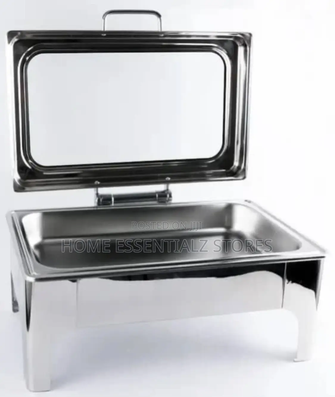 Pure Stainless Steel Silver Spring Top Chaffing Dish