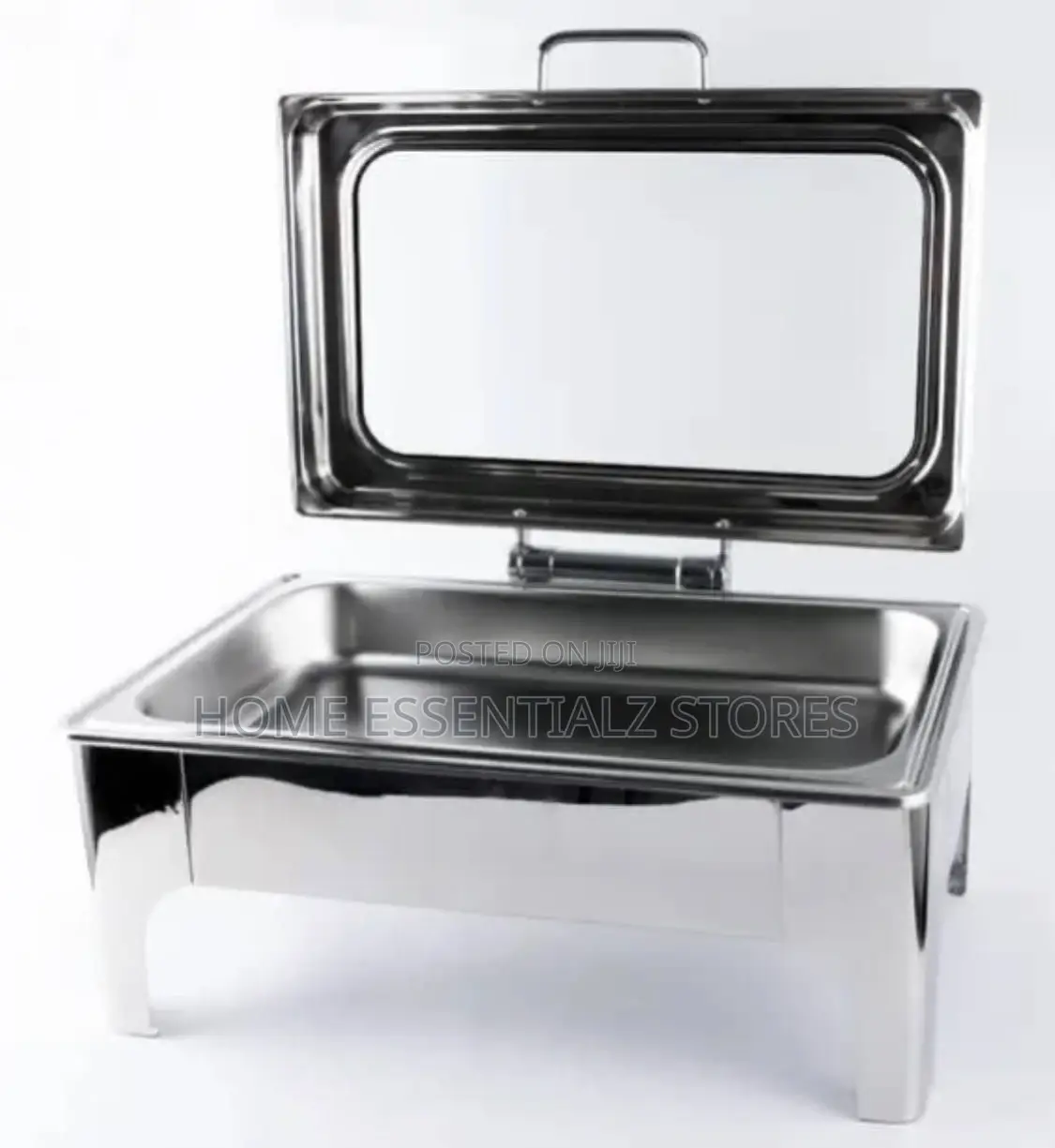 Pure Stainless Steel Silver Spring Top Chaffing Dish
