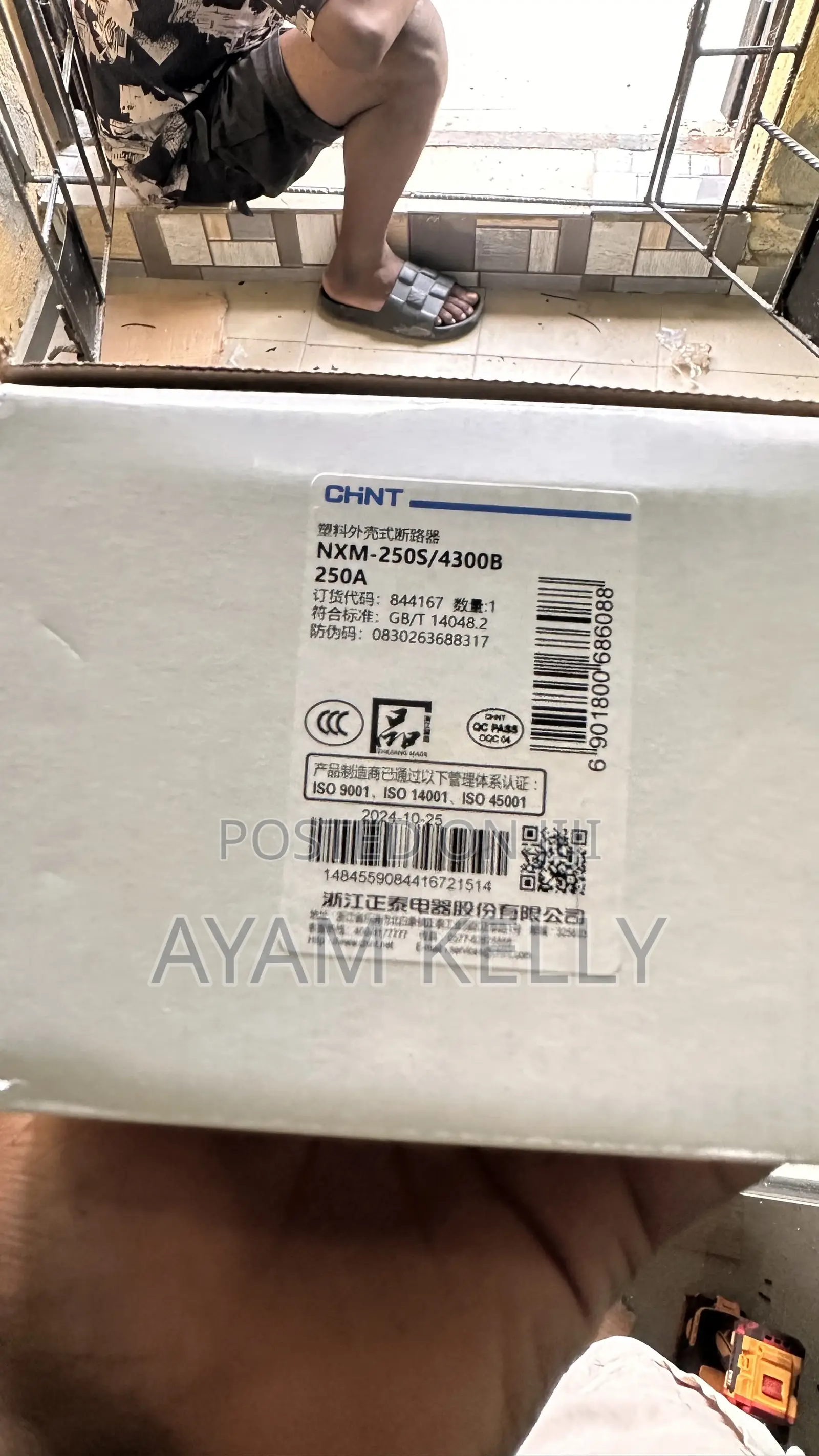 Chint 250amps 4pole