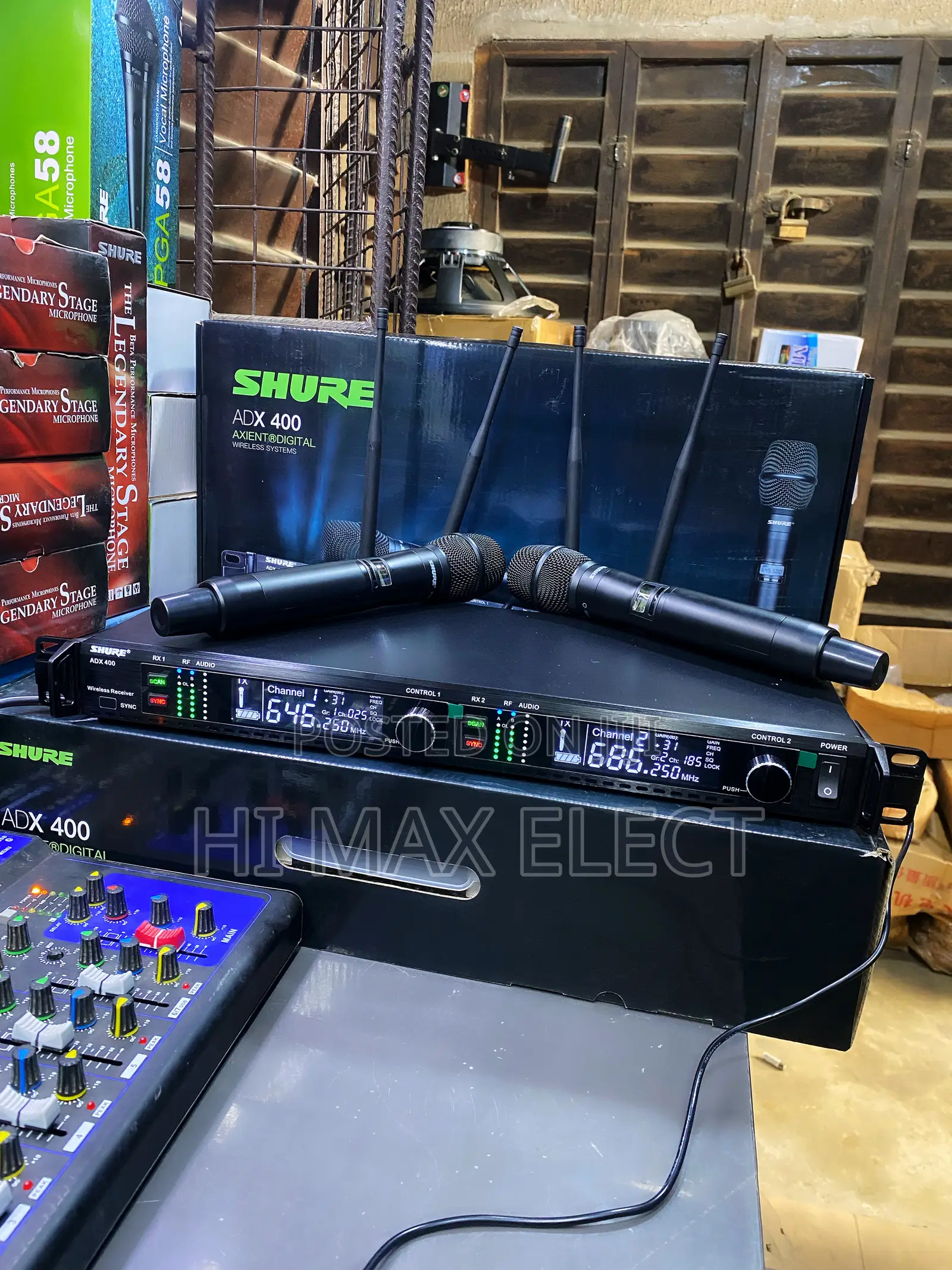 Adx400 Shure Professional Wireless Microphone