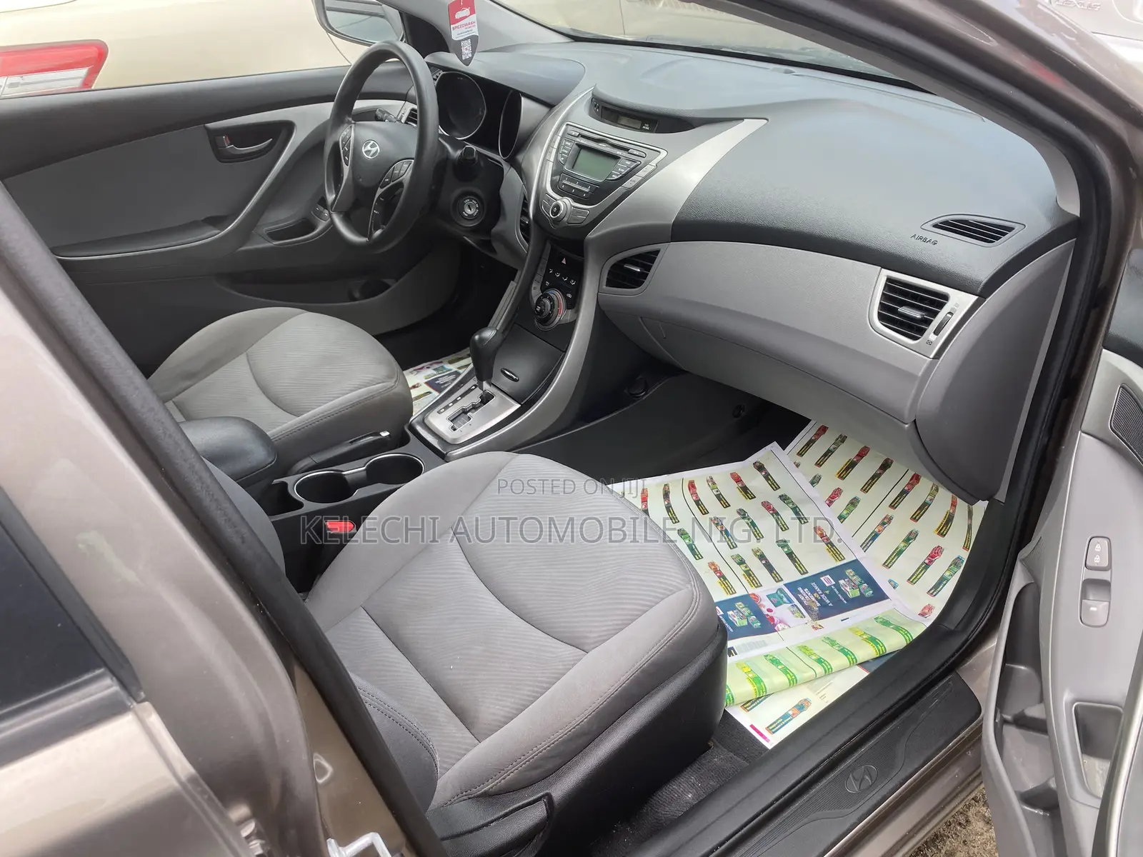 Hyundai Elantra GLS Sedan FWD (1.8L 4cyl 6M) 2013 Brown
