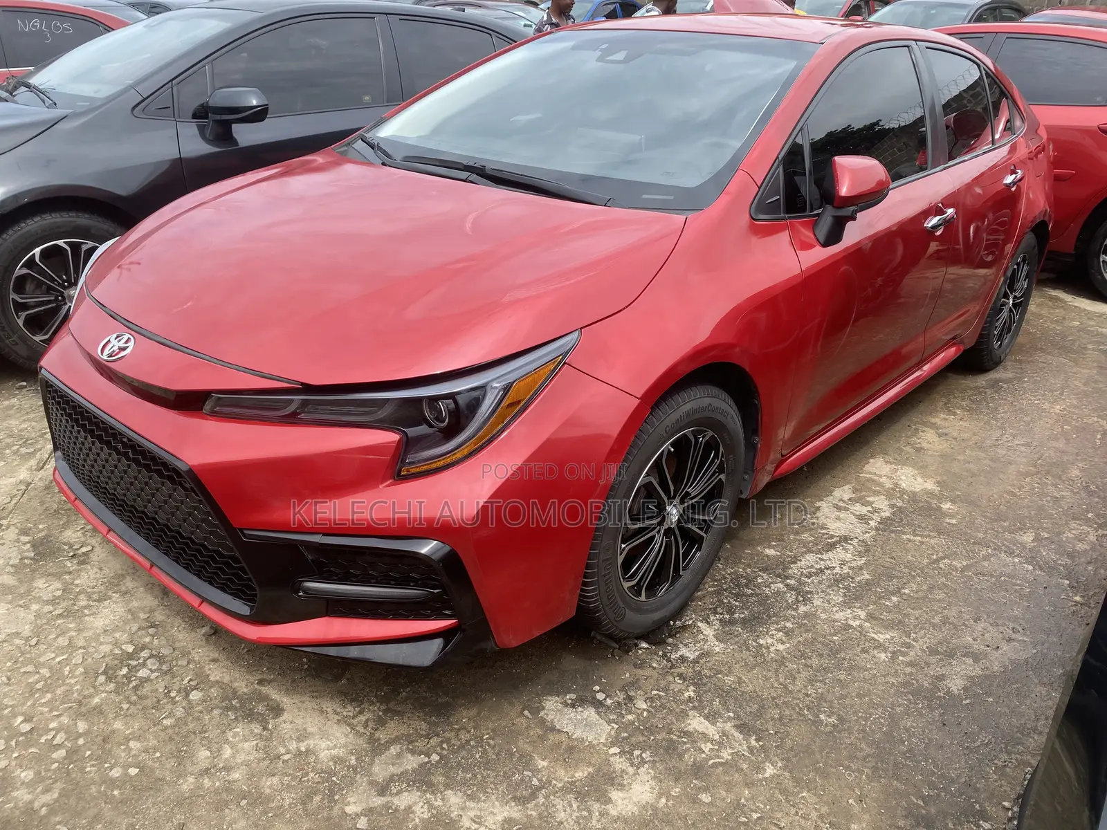 Toyota Corolla LE 2021 Red