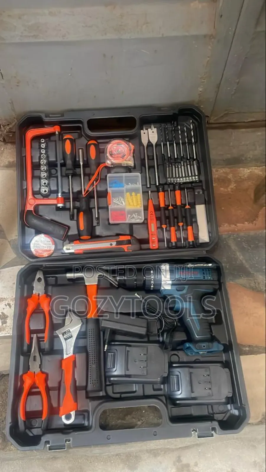 Bosch Cordless Drill Machine With Tools