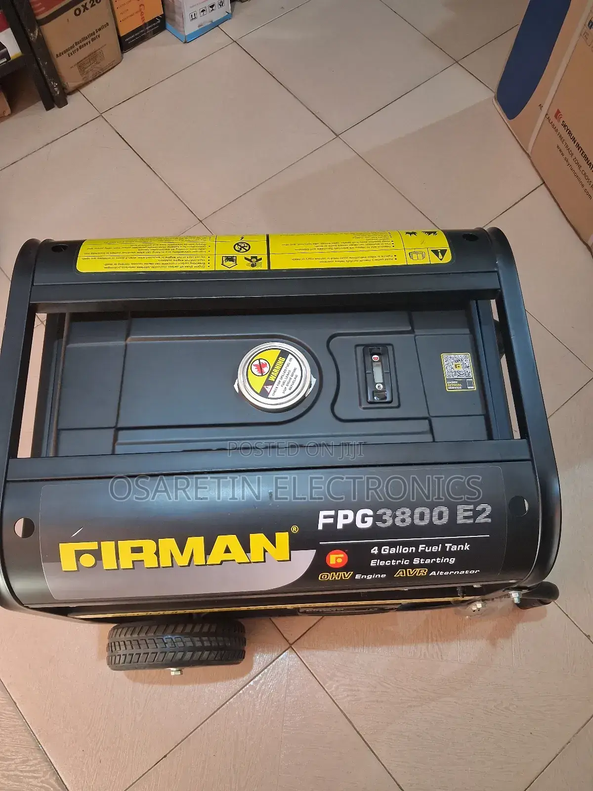 Firman Generator. Model Fpg3800e2