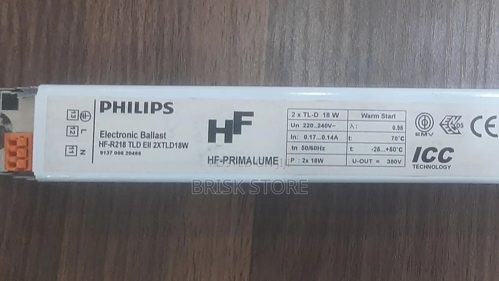 Philips Hf-r 218 Tl-d Eii Dimmable Ballast – 220‐240 V