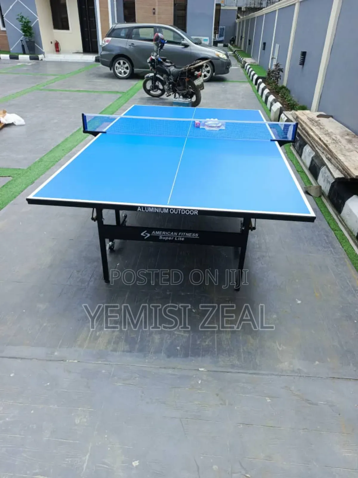 Outdoor Aluminum Table Tennis Board With Full Accessories