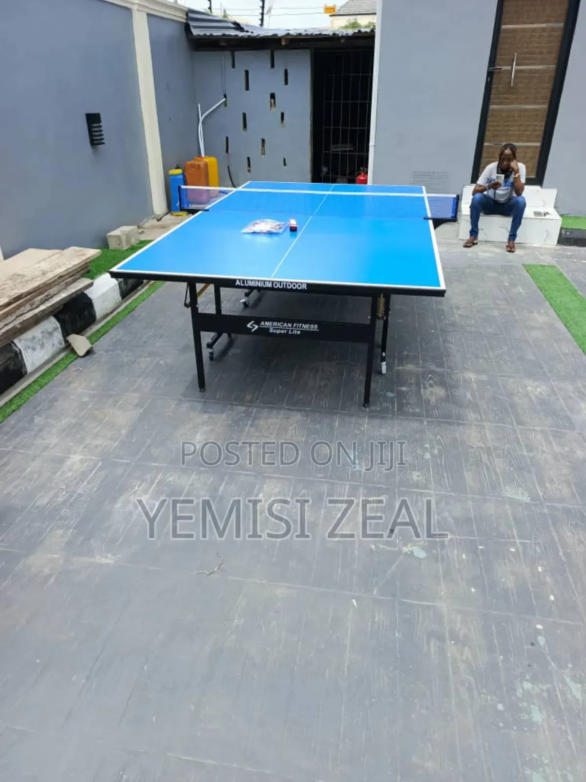 Outdoor Aluminum Table Tennis Board With Full Accessories