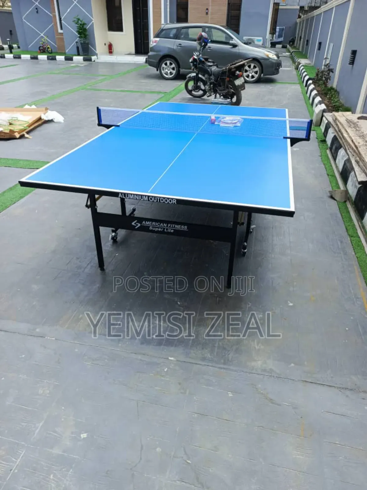 Outdoor Aluminum Table Tennis Board With Full Accessories