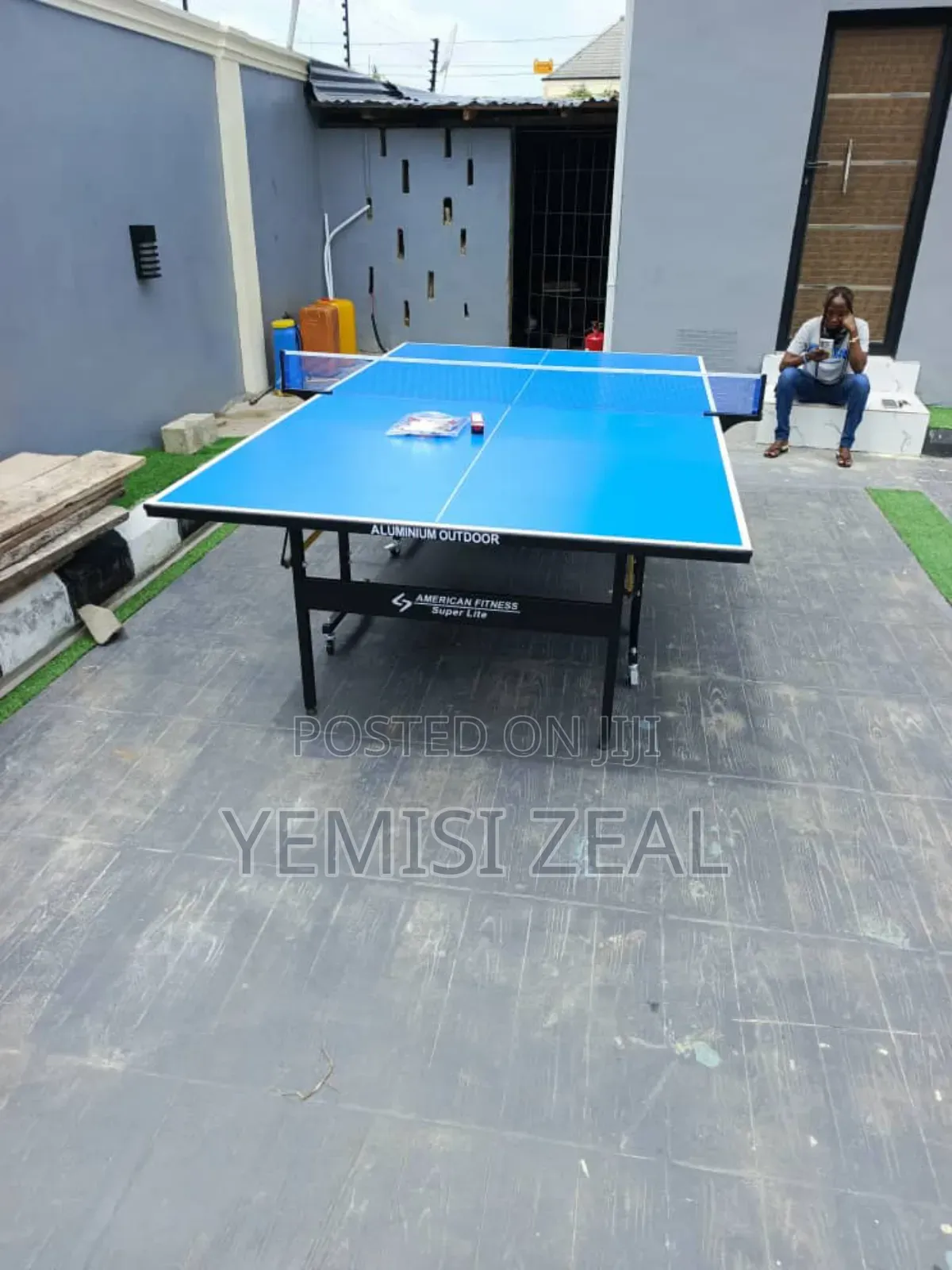 Outdoor Aluminum Table Tennis Board With Full Accessories