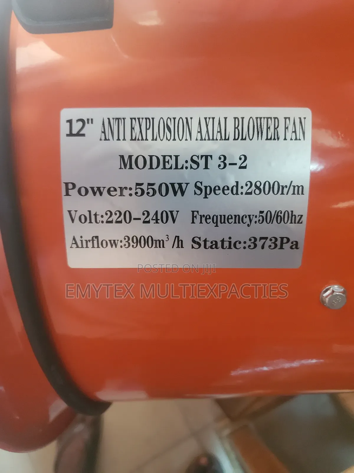 Explosion Axial Fan 300mm 12"50/60hz