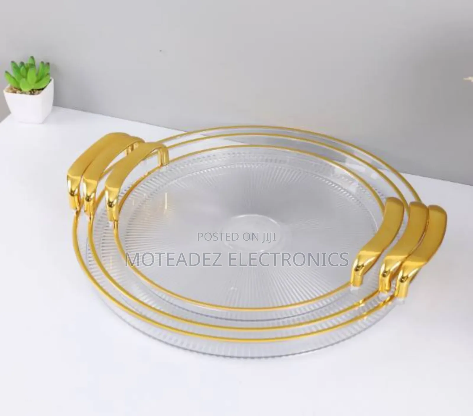3in1 High Quality Acrylic Classic Tray Sets