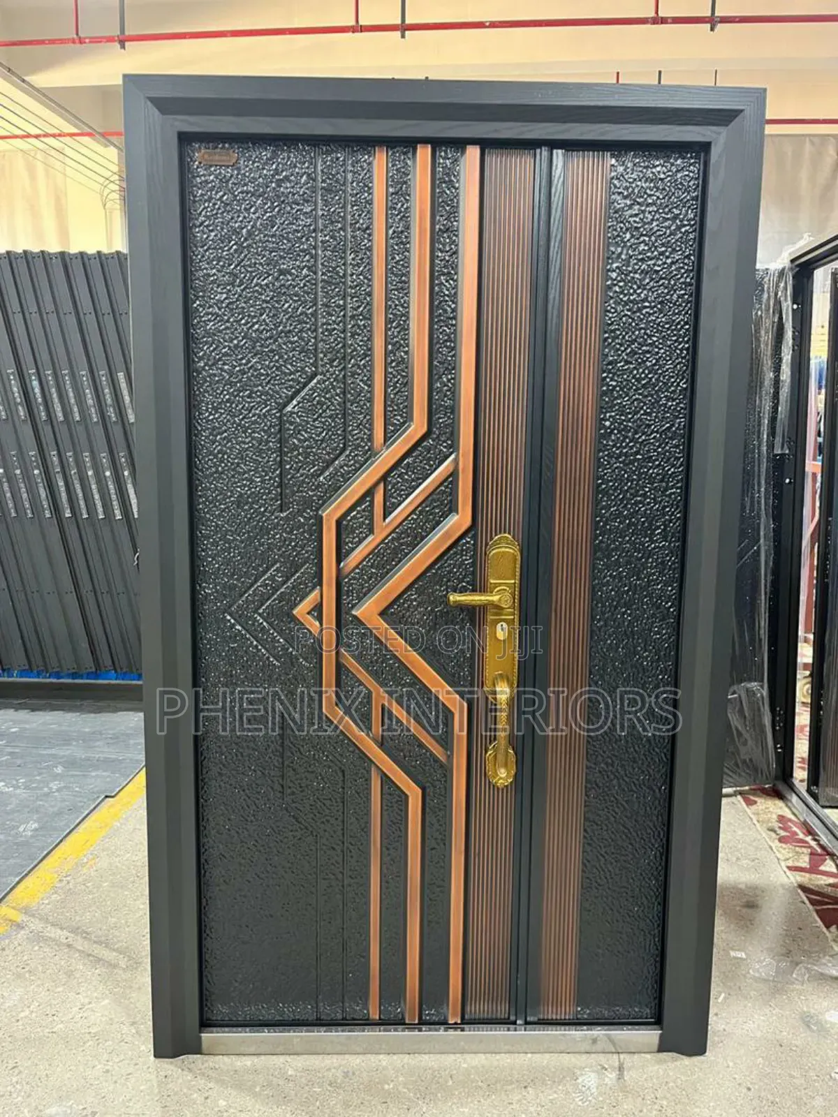 4ft × 7ft Full Steel Cast Security Entrance Door