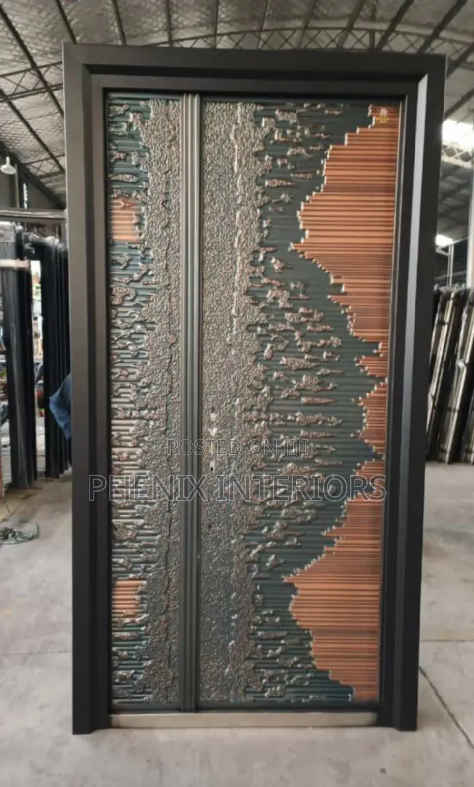 4ft × 7ft Full Steel Cast Security Entrance Door