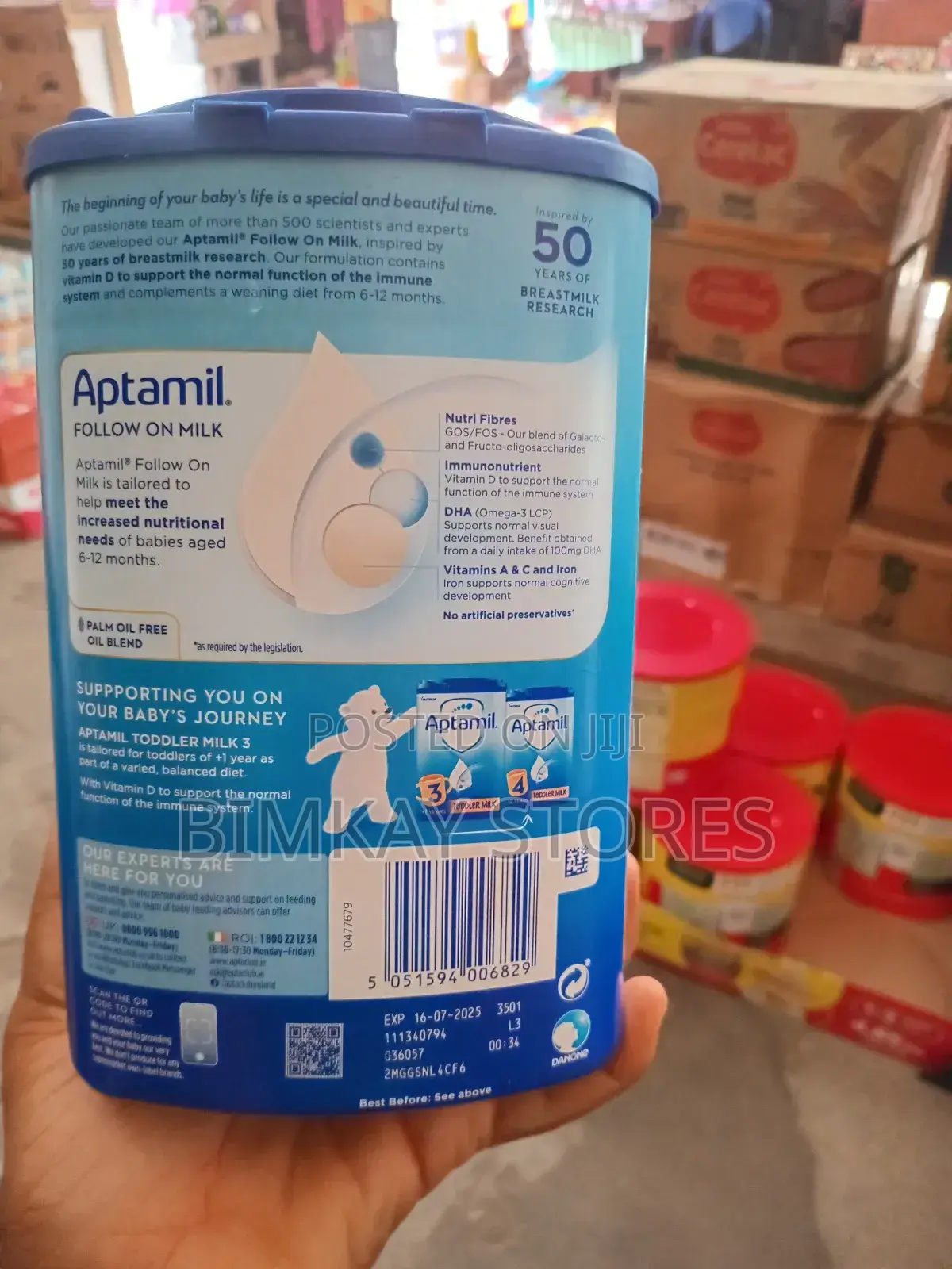 Aptamil Baby Milk (Foreign) 800g