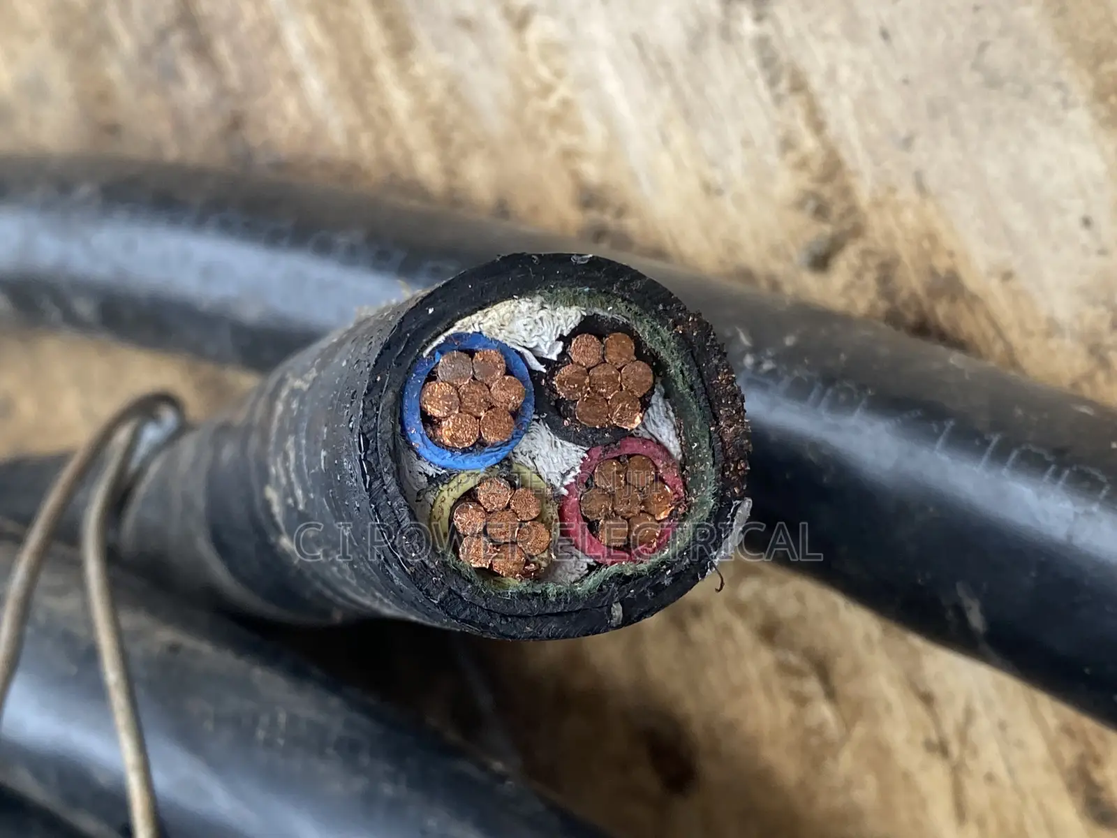 25mm 4 Core PVC Coleman Cable
