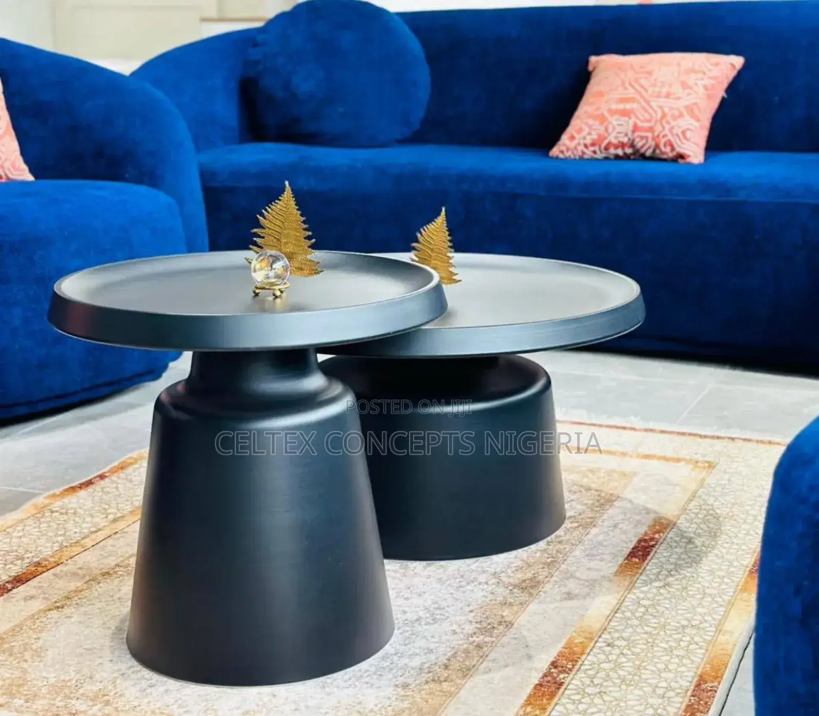 2 In1 Metal Centre Table