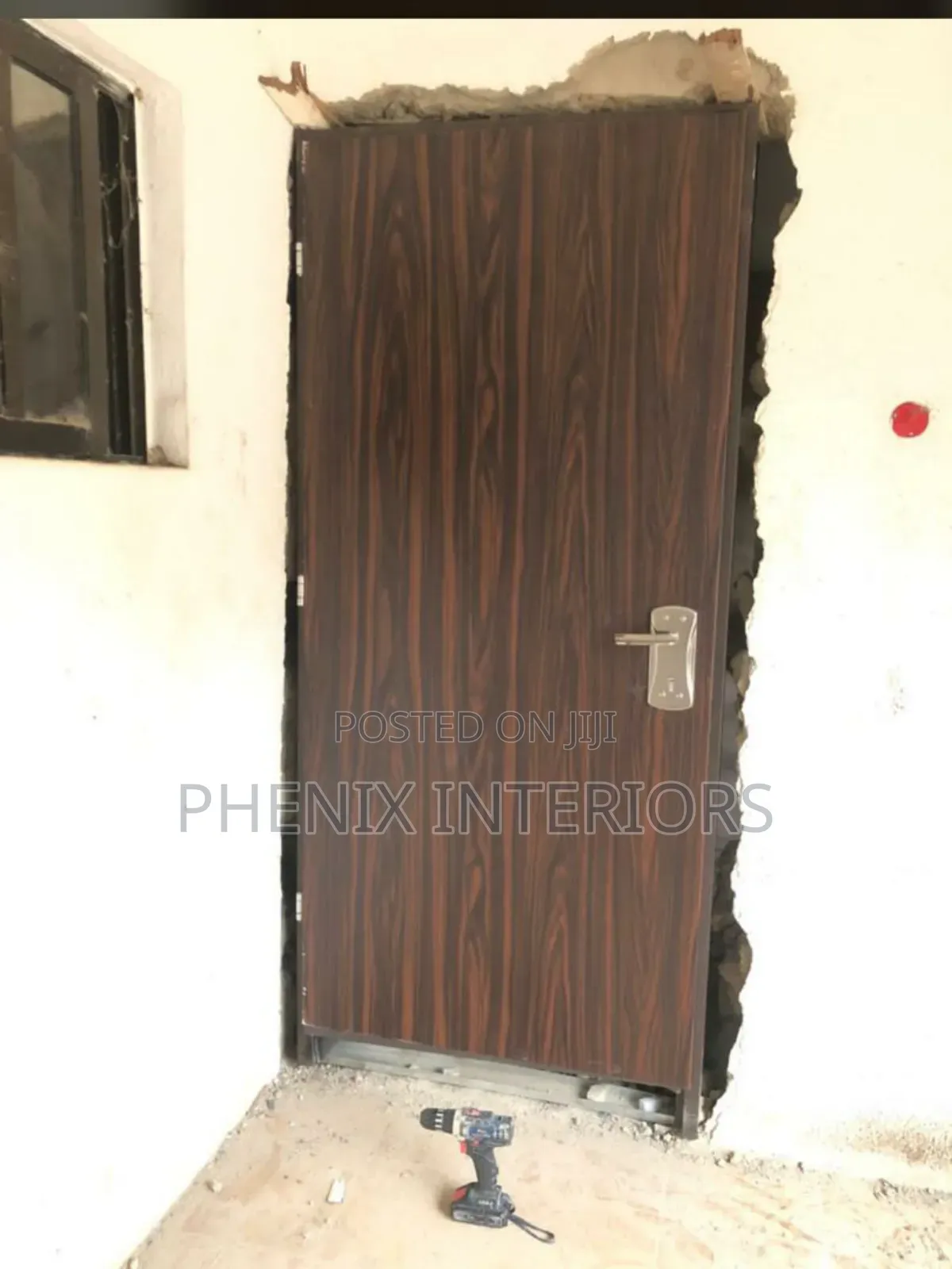 3ft × 7ft Israeli Entrance Steel Door