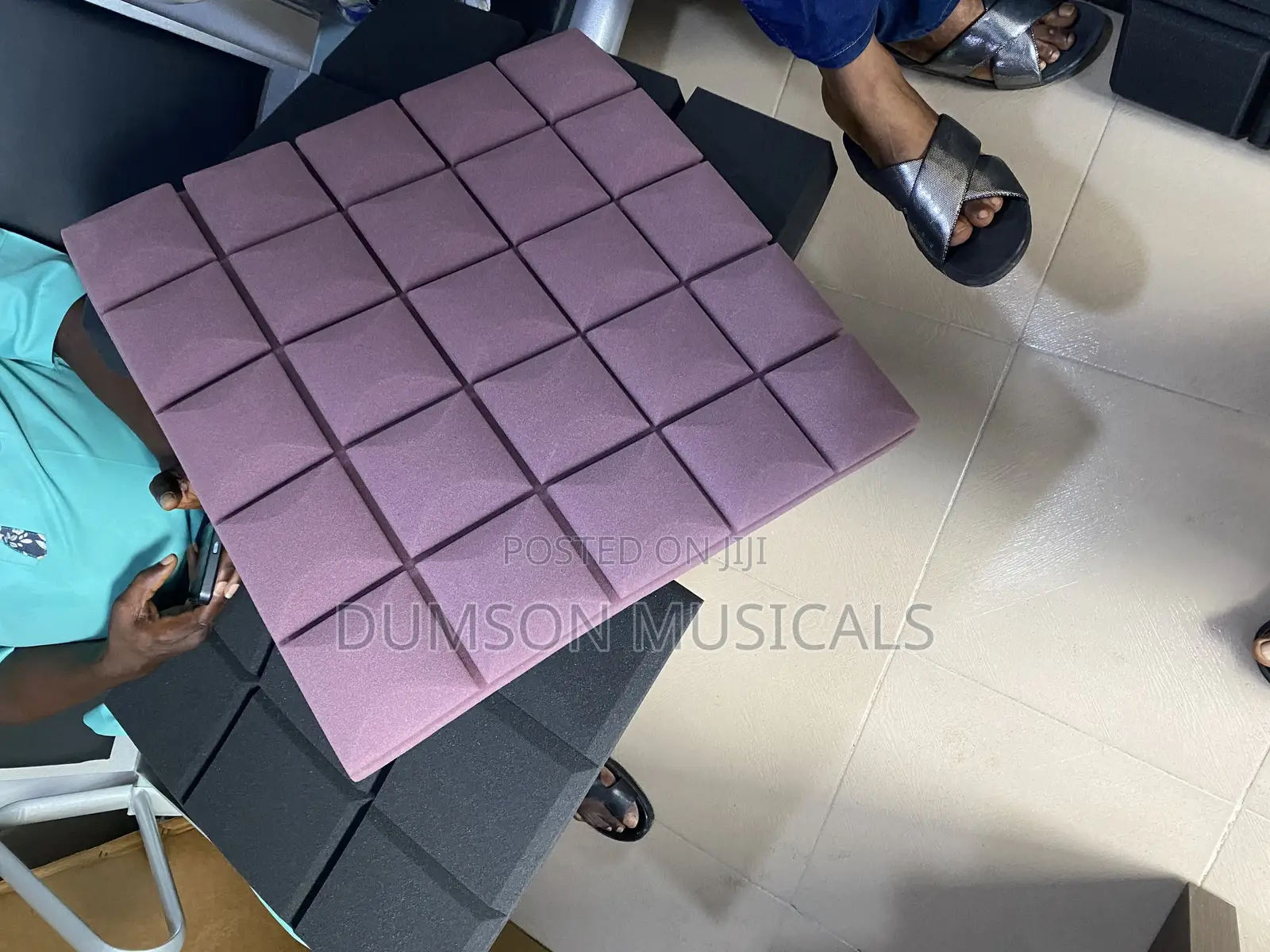 Mushroom Head Studio Acoustic Foam 50x50cm Wall Panels
