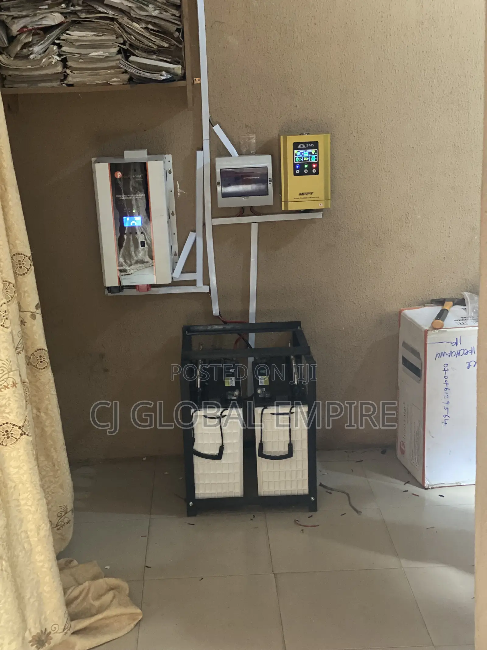 3.5kva Solar System Full Installation With 400w Panel 6ps