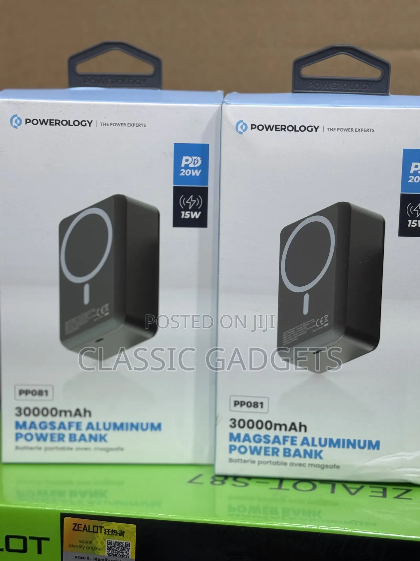 Powerology Pp081 30000mah Magsafe Aluminum Power Bank