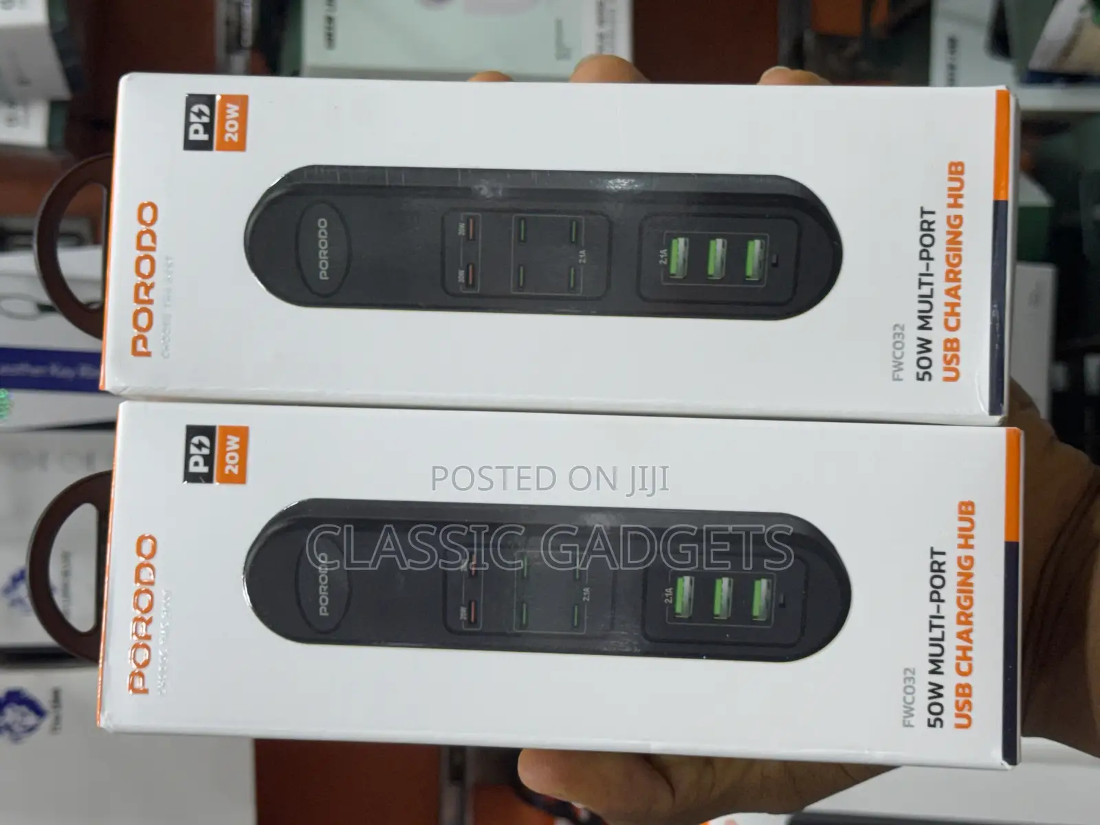 Porodo Fwc032 50w Multi-Port Usb Charging Hub