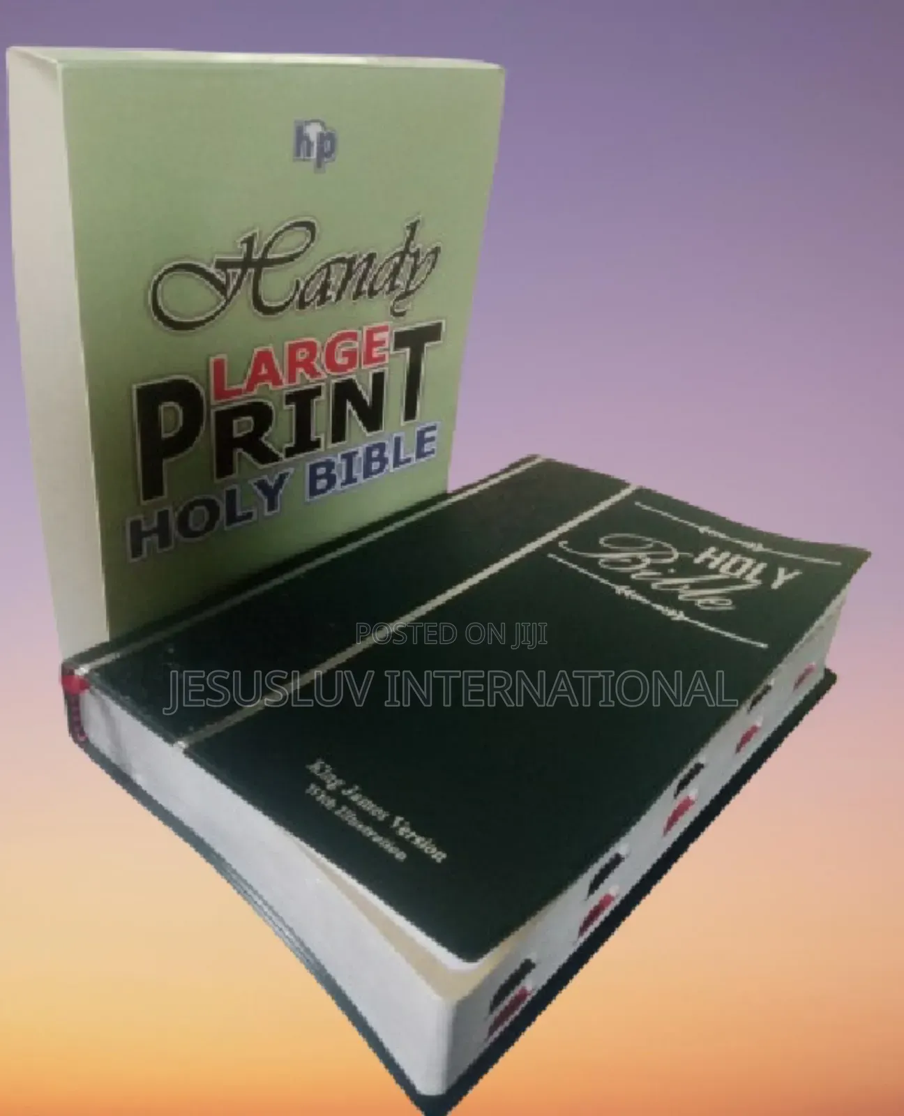 Holy Bible KJV Large Print Center-Column Reference Bible