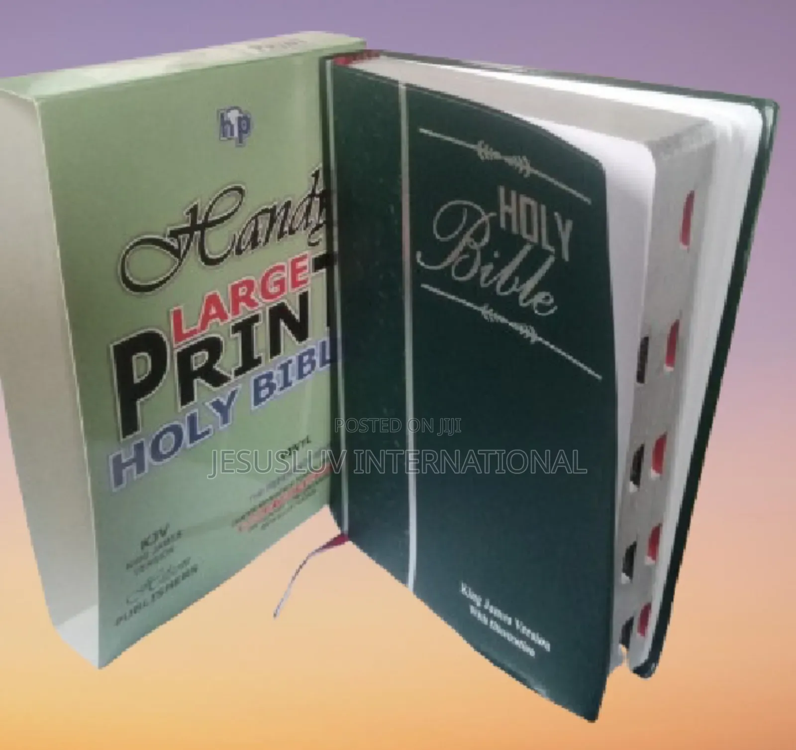 Holy Bible KJV Large Print Center-Column Reference Bible