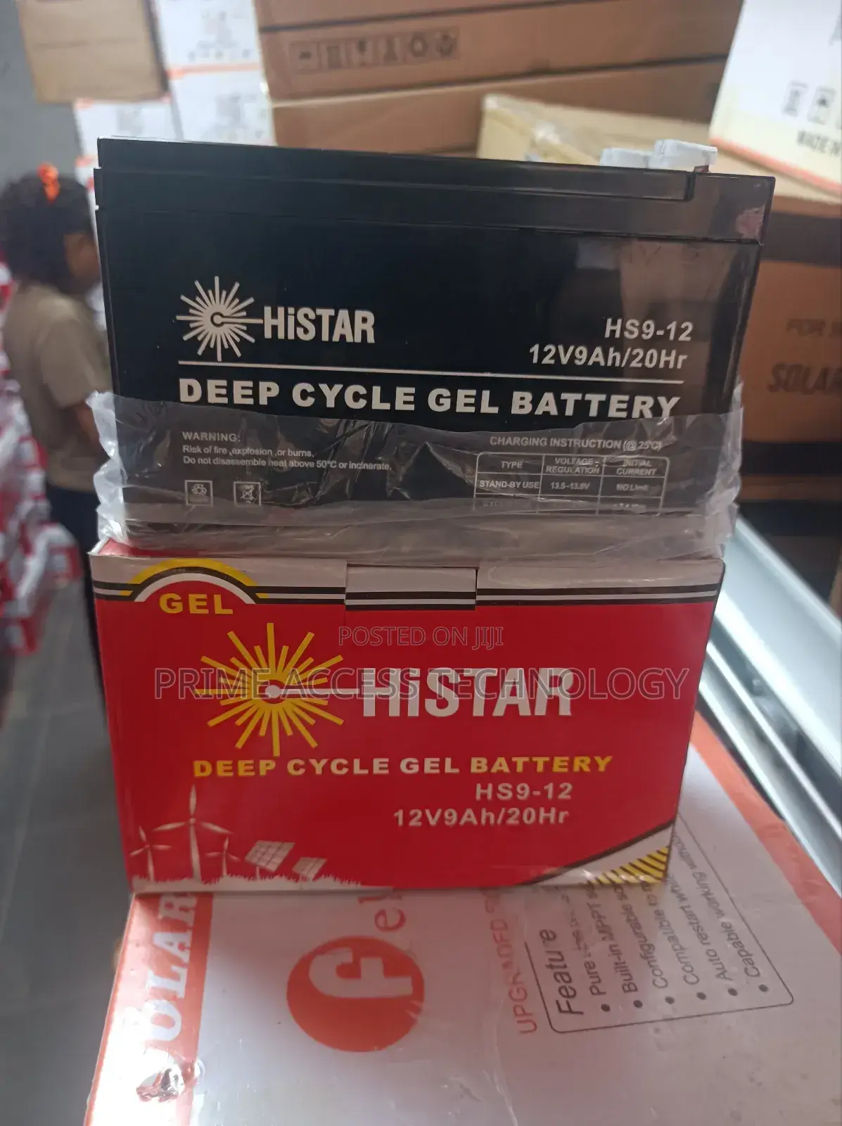 9ah 12v Hi Star Battery With Long Lasting Power